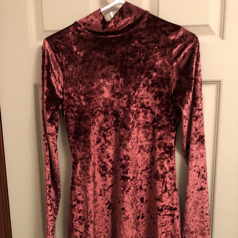 Red Velvet Dress